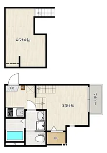 ハーモニーテラス横手II【1階】の間取り