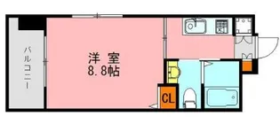 アソシアグロッツォ平尾駅前【3階】の間取り