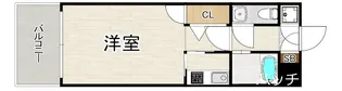 エステート・モア・天神STUDIO【10階】の間取り