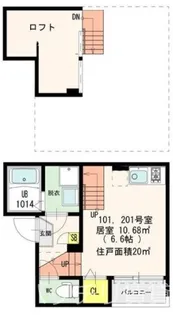 CREA【2階】の間取り
