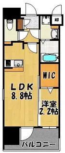 グランフォーレ箱崎プレミア【5階】の間取り