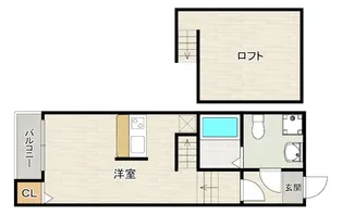 アムール大橋A【2階】の間取り