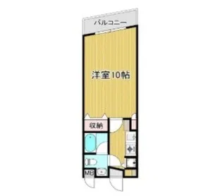 OAK VILLA HAKATA RESIDENCE【4階】の間取り