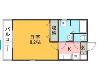 roots【2階】の間取り