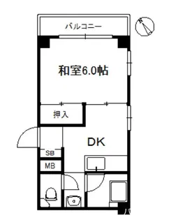 ほしのビル【2階】の間取り