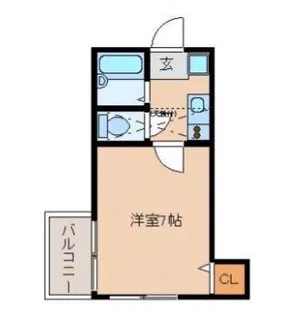 リテラ平尾イースト【1階】の間取り