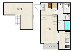 メゾンカミーノ橋本【2階】の間取り