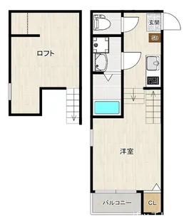 メゾンカミーノ橋本【2階】の間取り