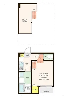 ルーチェ【2階】の間取り