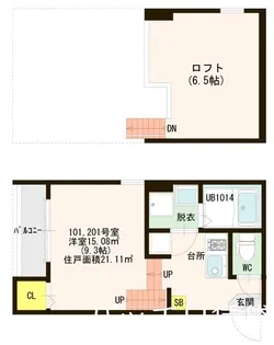 グランメゾン【1階】の間取り