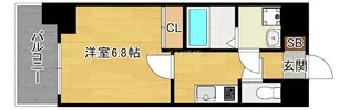 VIDA博多【9階】の間取り