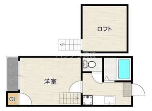 ピュア箱崎【2階】の間取り