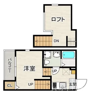 ハーモニーテラス下山門II【1階】の間取り