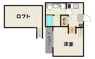 メゾン・カチューシャ【2階】の間取り
