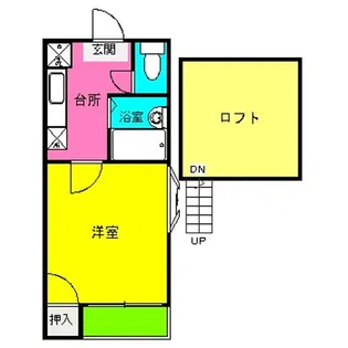 アイゼン竹下【1階】の間取り