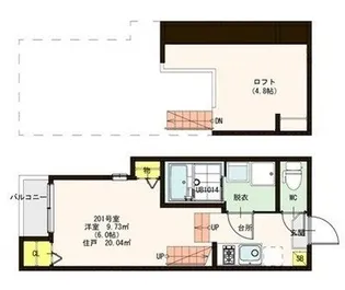 福岡県福岡市城南区梅林1丁目【アパート】の間取り