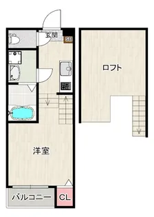 ルナソルミラ【1階】の間取り