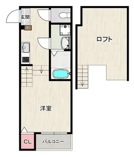 ルナソルミラ【1階】の間取り
