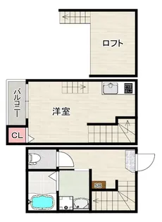 ルナソルミラ【1階】の間取り