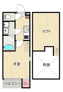 ハーモニーテラス梅林VI【2階】の間取り
