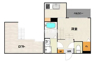 win crest桜並木【2階】の間取り