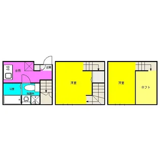 エクセレント吉塚【1階】の間取り