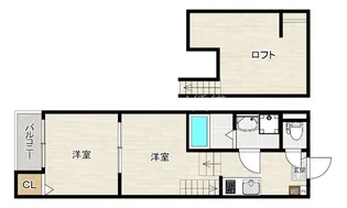 La Maison Sereine【2階】の間取り