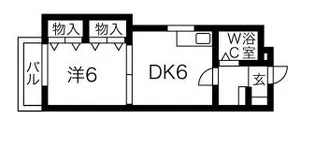 中村ビル【5階】の間取り