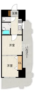 No40 PROJECT2100 博多駅前【14階】の間取り