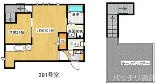 Grandtic Andiamo【2階】の間取り