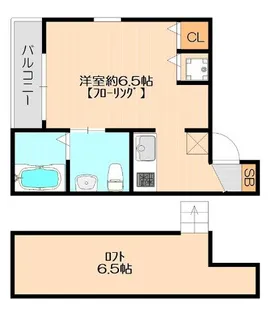 レガシィ井尻【2階】の間取り