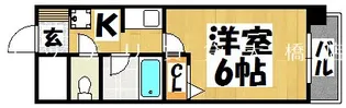 パティオス大橋【1階】の間取り