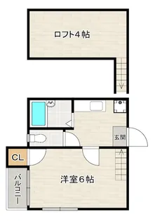 レクセル井尻【1階】の間取り