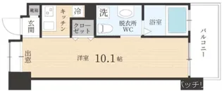 ルネッサンス21赤坂けやき通り【13階】の間取り
