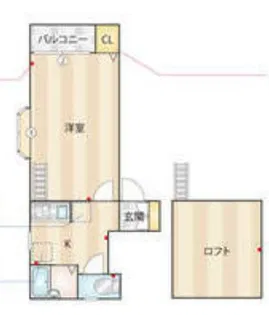 サンライズ・ガーデンⅢ【2階】の間取り