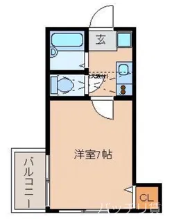 リテラ平尾イースト【2階】の間取り
