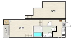 セレーナ清水【2階】の間取り