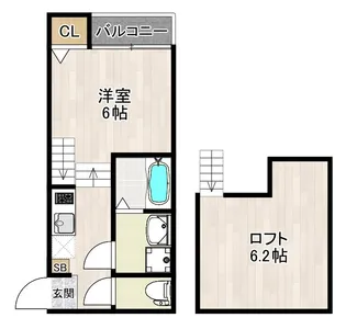 ドイ・スクエア【1階】の間取り