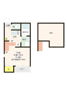ハーモニーテラス和白丘IV【1階】の間取り