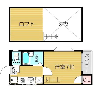 ブレッシング井尻【1階】の間取り