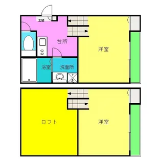 BROWNIE【1階】の間取り