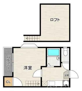 RIRI-House千代【2階】の間取り