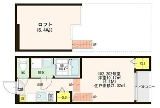 SAN FELICE【2階】の間取り