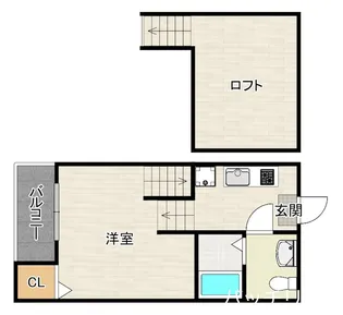 ルーチェ姪浜【1階】の間取り