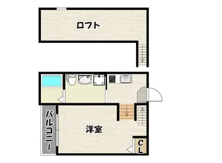 ハーミテージ吉塚【2階】の間取り