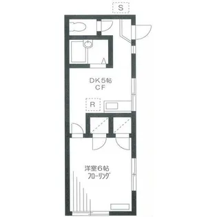 荏原ハイツ【1階】の間取り