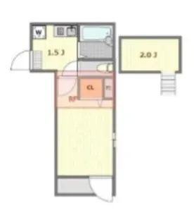 アーネスト蒲田【3階】の間取り