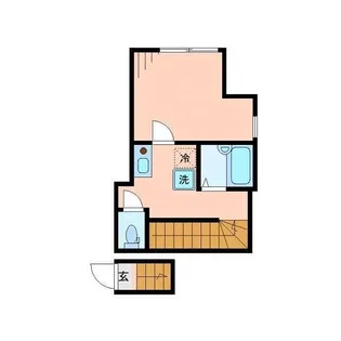 アフィニティ雑色【2階】の間取り