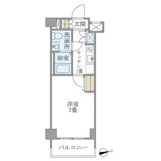 リアルスウィート三軒茶屋【5階】の間取り