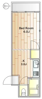 メゾンクボタ【2階】の間取り